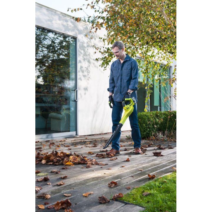 Ryobi OBL1820S cordless leaf blower 245 km/h Black Green