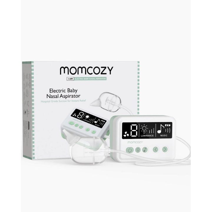 Momcozy BN006 Aspiratore nasale grado ospedaliero Bianco Verde