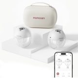 Momcozy M5 Tiralatte con controllo app - Set doppio Grigio