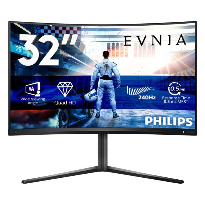 Philips Evnia 5000 32M2C5500W/00 computer monitor 80 cm (31.5 ) 2560 x 1440 pixels Quad HD LCD Black