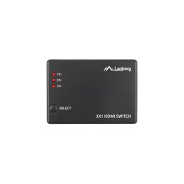 LANBERG switch video 3X HDMI + MICRO USB porta