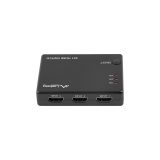 LANBERG switch video 3X HDMI + MICRO USB porta