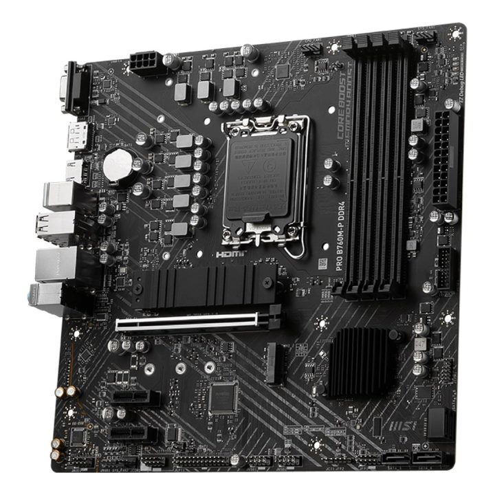 MSI PRO B760M-P DDR4 scheda madre Intel B760 LGA 1700 micro ATX