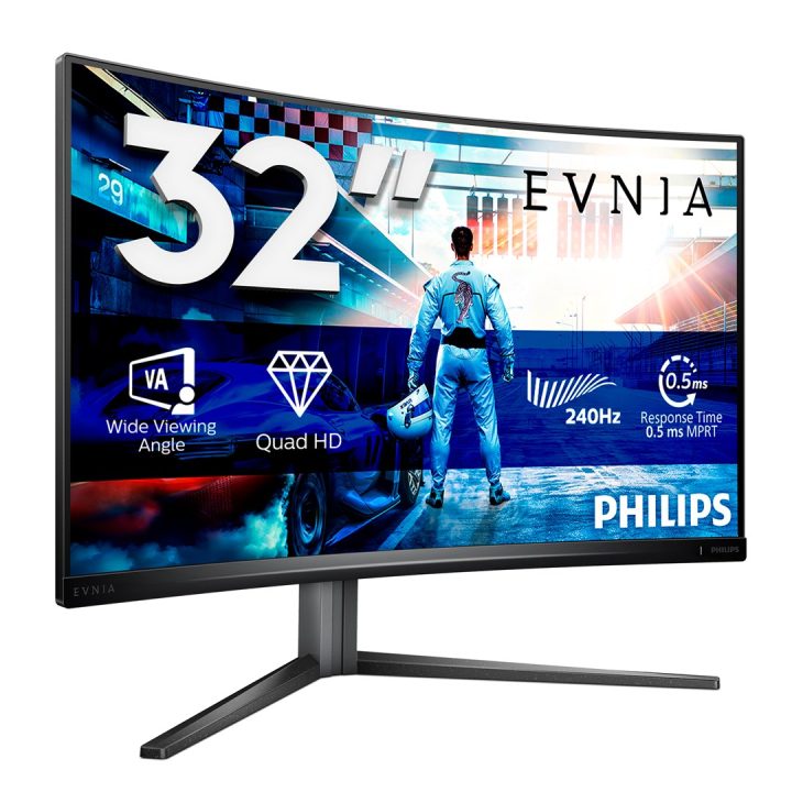 Philips Evnia 5000 32M2C5500W/00 computer monitor 80 cm (31.5 ) 2560 x 1440 pixels Quad HD LCD Black