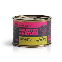 Country&Nature Wieprzowina 97% con spinaci 410g