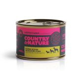 Country&Nature Wieprzowina 97% con spinaci 410g