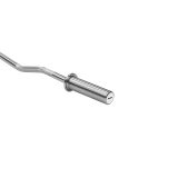 REBEL ACTIVE Olympic curl bar 50mm Olympic barbell 120cm 6kg