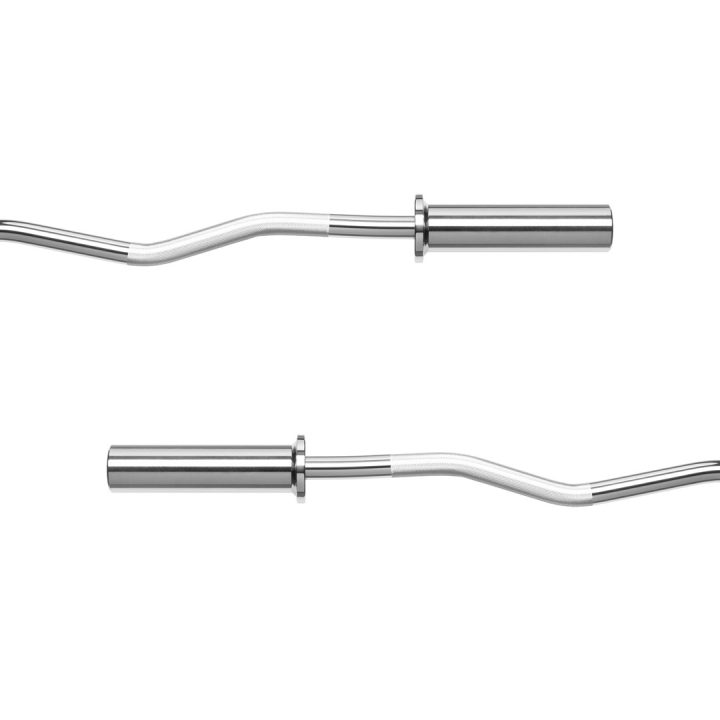 REBEL ACTIVE Olympic curl bar 50mm Olympic barbell 120cm 6kg