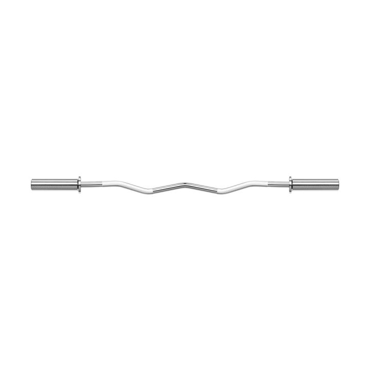 REBEL ACTIVE Olympic curl bar 50mm Olympic barbell 120cm 6kg