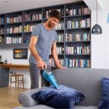 Black & Decker WDC215WA Aspirapolvere portatile Blu Titanio Senza sacchetto