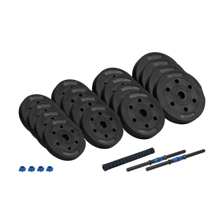REBEL ACTIVE Hantle bitumiczne regulowane z łącznikiem 2x15 kg