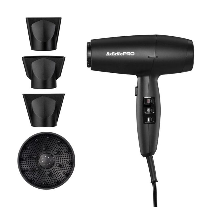 BaByliss LUPIA Asciugacapelli 2200 W nero