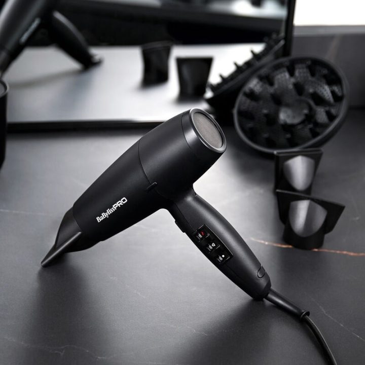 BaByliss LUPIA Asciugacapelli 2200 W nero