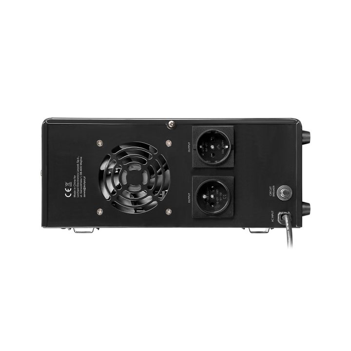 Rebel POWER-1000 Wall-Mounted Emergency Power Supply – a pure sine wave inverter with a 12V charging function 230V 1000VA/700W