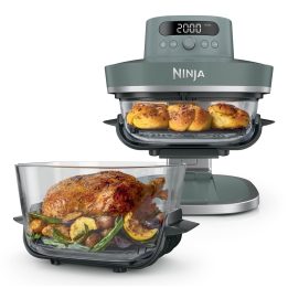 Ninja CRISPi PRO 7-in-1 XL Glass Air Fryer – Ash Grey AS101EUGY