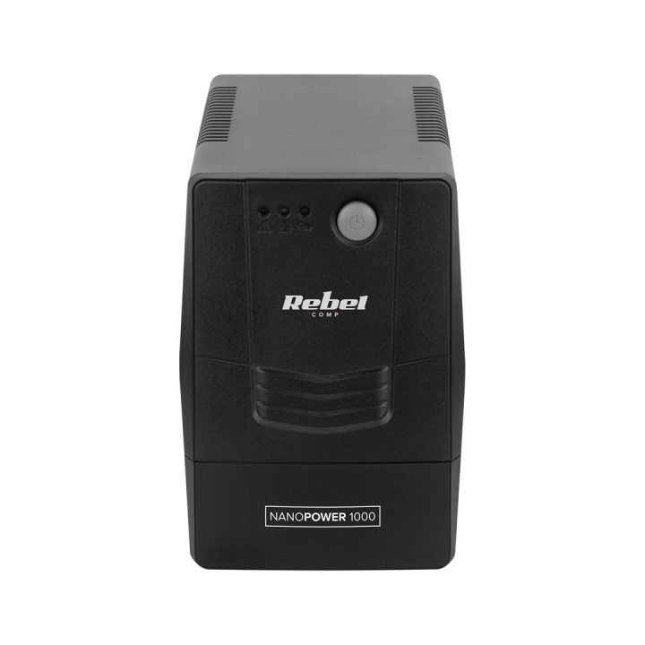 REBEL UPS Nanopower 1000 uninterruptible power supply (UPS) Line-Interactive 1000 VA 600 W 2 AC outlet(s)