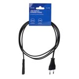 Savio CL-100 power cable Black 1.8 m IEC Type E (3.4 mm 3.1 mm) IEC C7