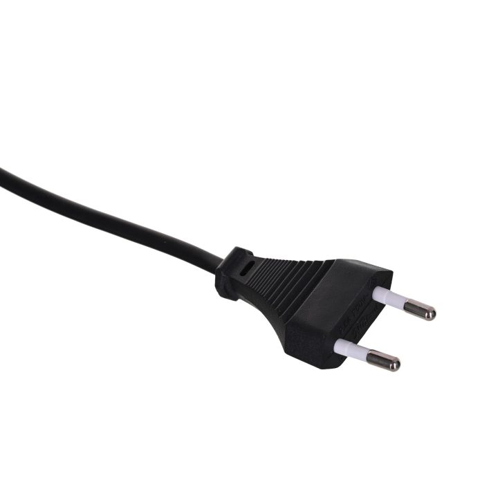 Savio CL-100 power cable Black 1.8 m IEC Type E (3.4 mm 3.1 mm) IEC C7
