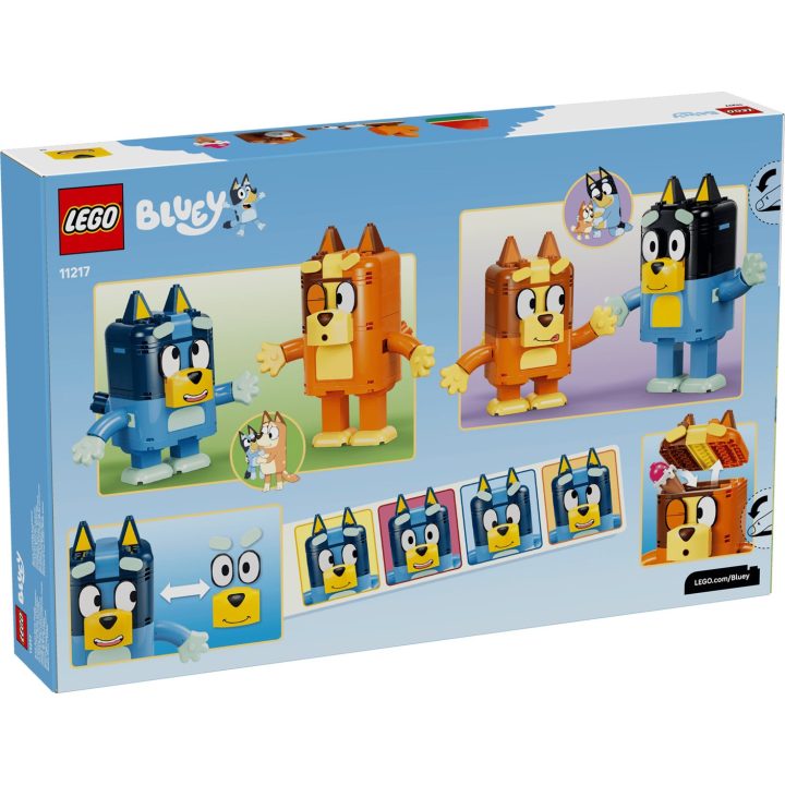 LEGO BLUEY 11217 Famiglia Bluey in mattoncini