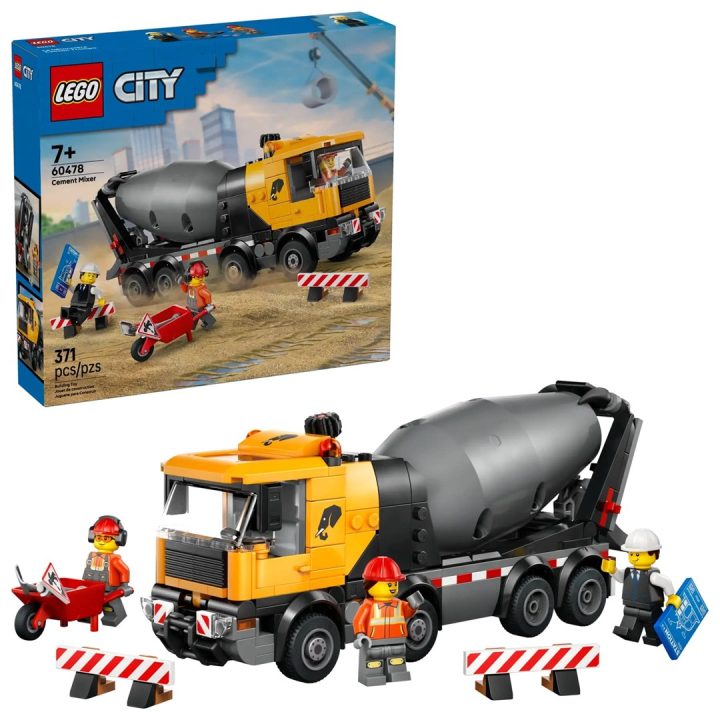 LEGO CITY 60478 Betoniera