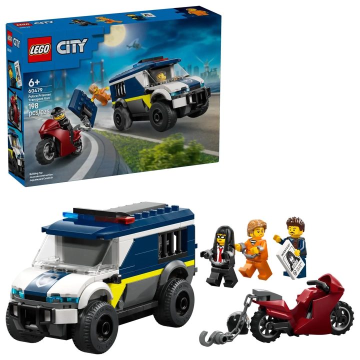 LEGO CITY 60479 Furgone Trasporto Detenuti Polizia