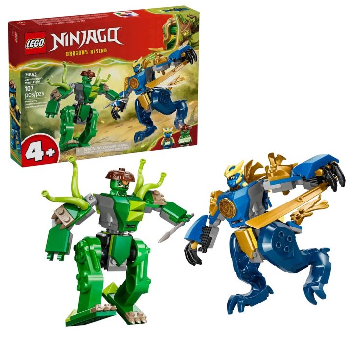 LEGO NINJAGO 71853 Battaglia Mech Drago di Jay