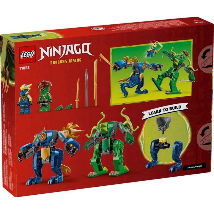 LEGO NINJAGO 71853 Battaglia Mech Drago di Jay