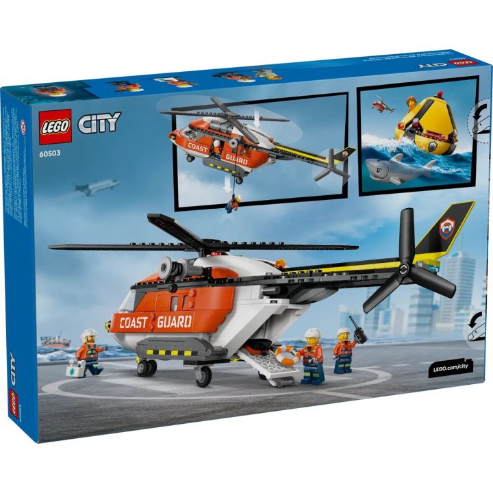 LEGO CITY 60503 Elicottero della Guardia Costiera