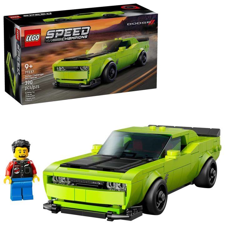 LEGO SPEED CHAMPIONS 77237 Dodge Challenger SRT Hellcat Sports Car