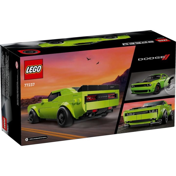 LEGO SPEED CHAMPIONS 77237 Dodge Challenger SRT Hellcat Sports Car