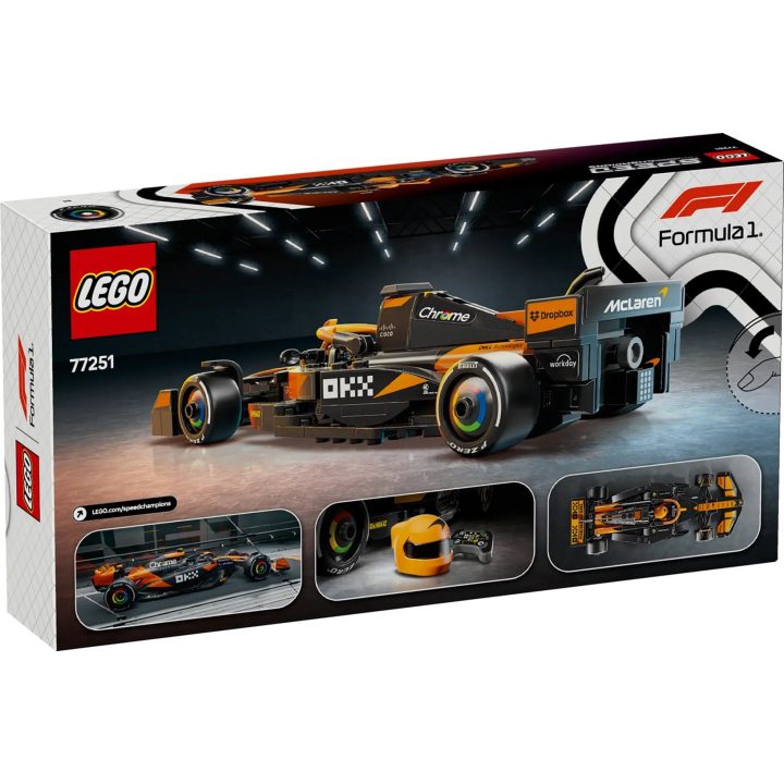 LEGO SPEED CHAMPIONS 77251 McLaren F1 Team MCL38 Auto da Corsa