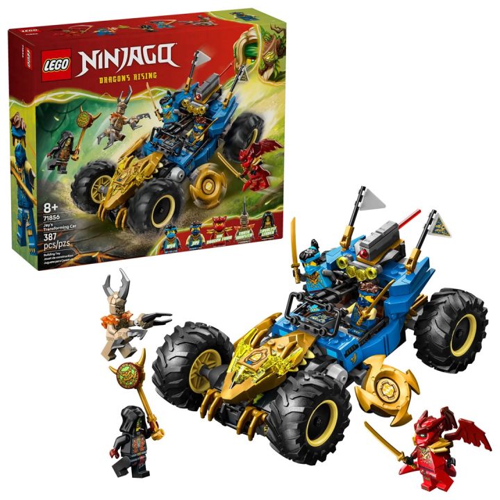 LEGO NINJAGO 71856 Auto Trasformabile di Jay