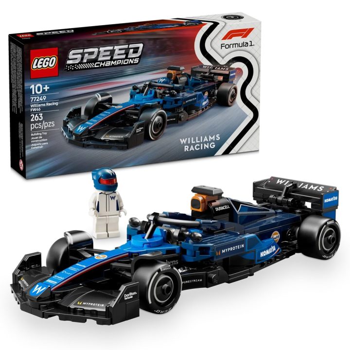 LEGO SPEED CHAMPIONS 77249 Williams Racing FW46 F1 Auto da Corsa