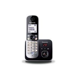 Panasonic KX-TG6821 DECT telefono Caller ID nero argento