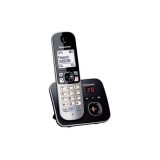 Panasonic KX-TG6821 DECT telefono Caller ID nero argento