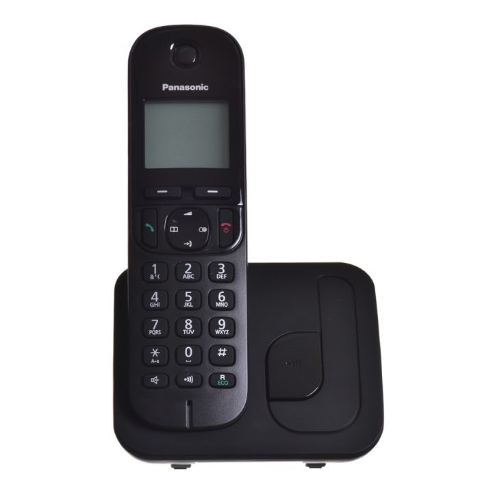 Panasonic KX-TGC 210 PDB DECT telefono Caller nero ID