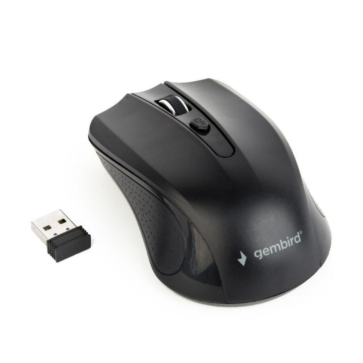 Gembird MUSW-4B-04 Mouse ambidestro RF wireless ottico 1600 DPI