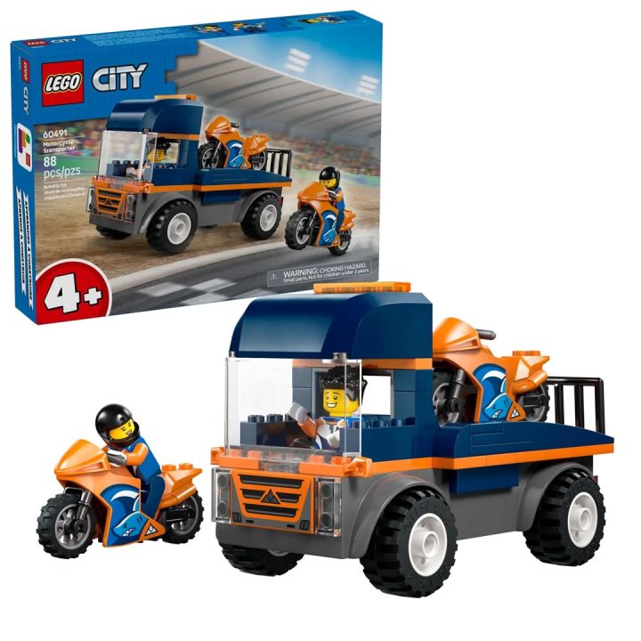LEGO CITY 60491 Trasportatore di motociclette