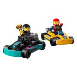 LEGO CITY 60400 GO-KARTS E PILOTI DA CORSA