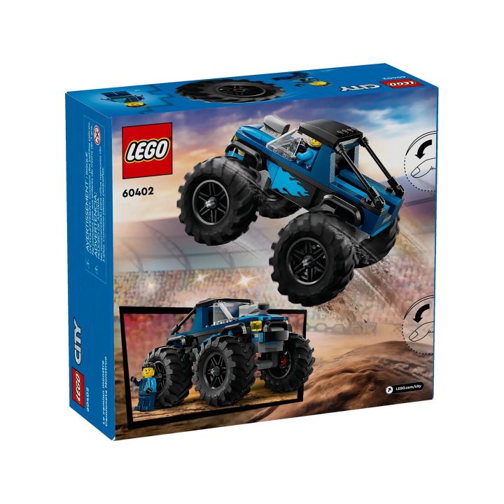 LEGO CITY 60402 CAMION MOSTRO BLU