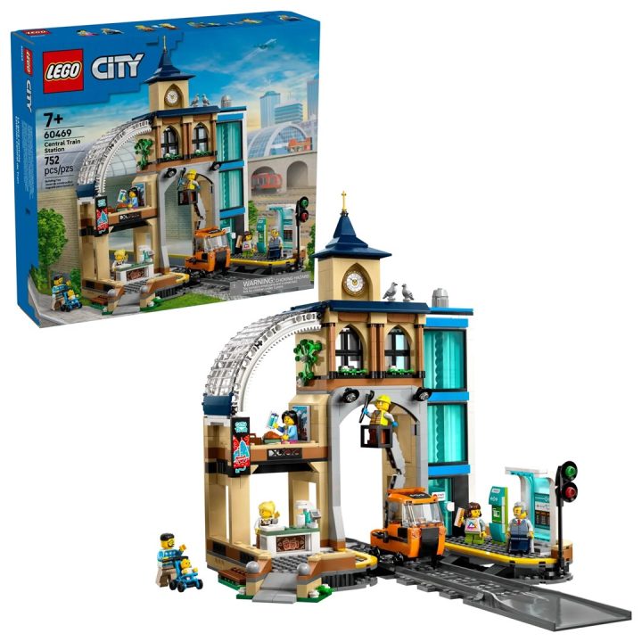 LEGO CITY 60469 Stazione Ferroviaria Centrale