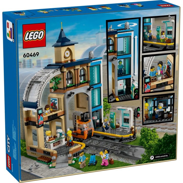 LEGO CITY 60469 Stazione Ferroviaria Centrale