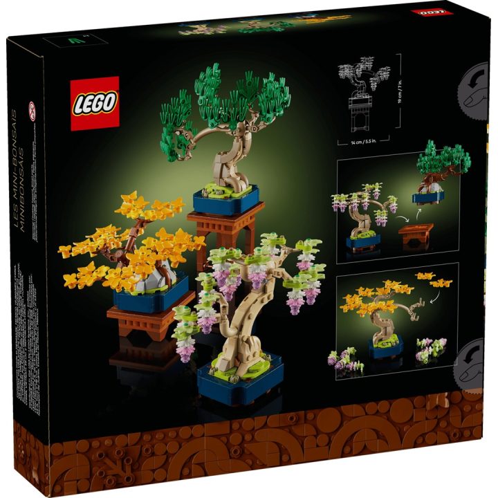 LEGO BOTANICALS 10373 Mini Alberi Bonsai