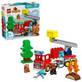 LEGO DUPLO 10473 Camion dei Vigili del Fuoco con Tubo e Vigile del Fuoco