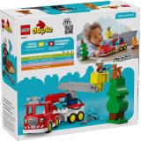 LEGO DUPLO 10473 Camion dei Vigili del Fuoco con Tubo e Vigile del Fuoco