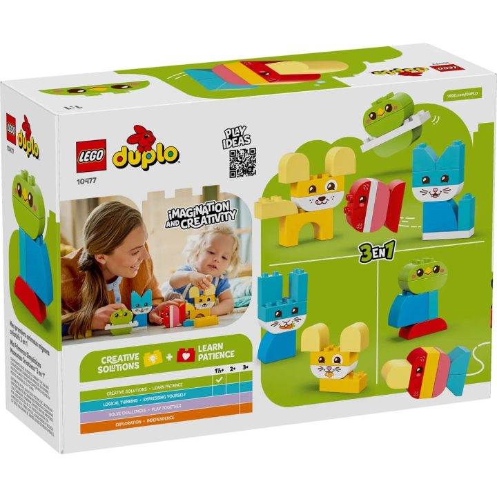 LEGO DUPLO 10477 3 in 1 Animali Domestici Carini Creativi