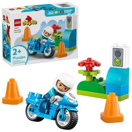 LEGO DUPLO 10471 Motocicletta della Polizia Blu