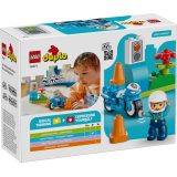 LEGO DUPLO 10471 Motocicletta della Polizia Blu