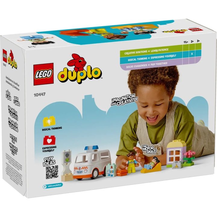 LEGO DUPLO 10447 Ambulanza con Autista