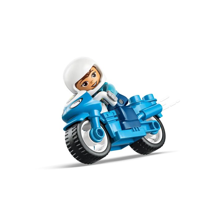 LEGO DUPLO 10471 Motocicletta della Polizia Blu